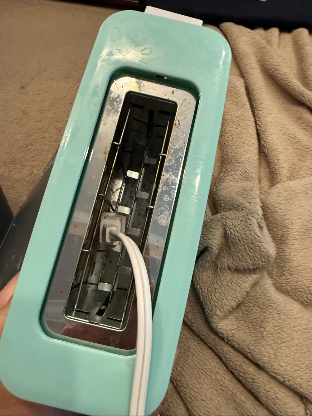 Mini one slice toaster